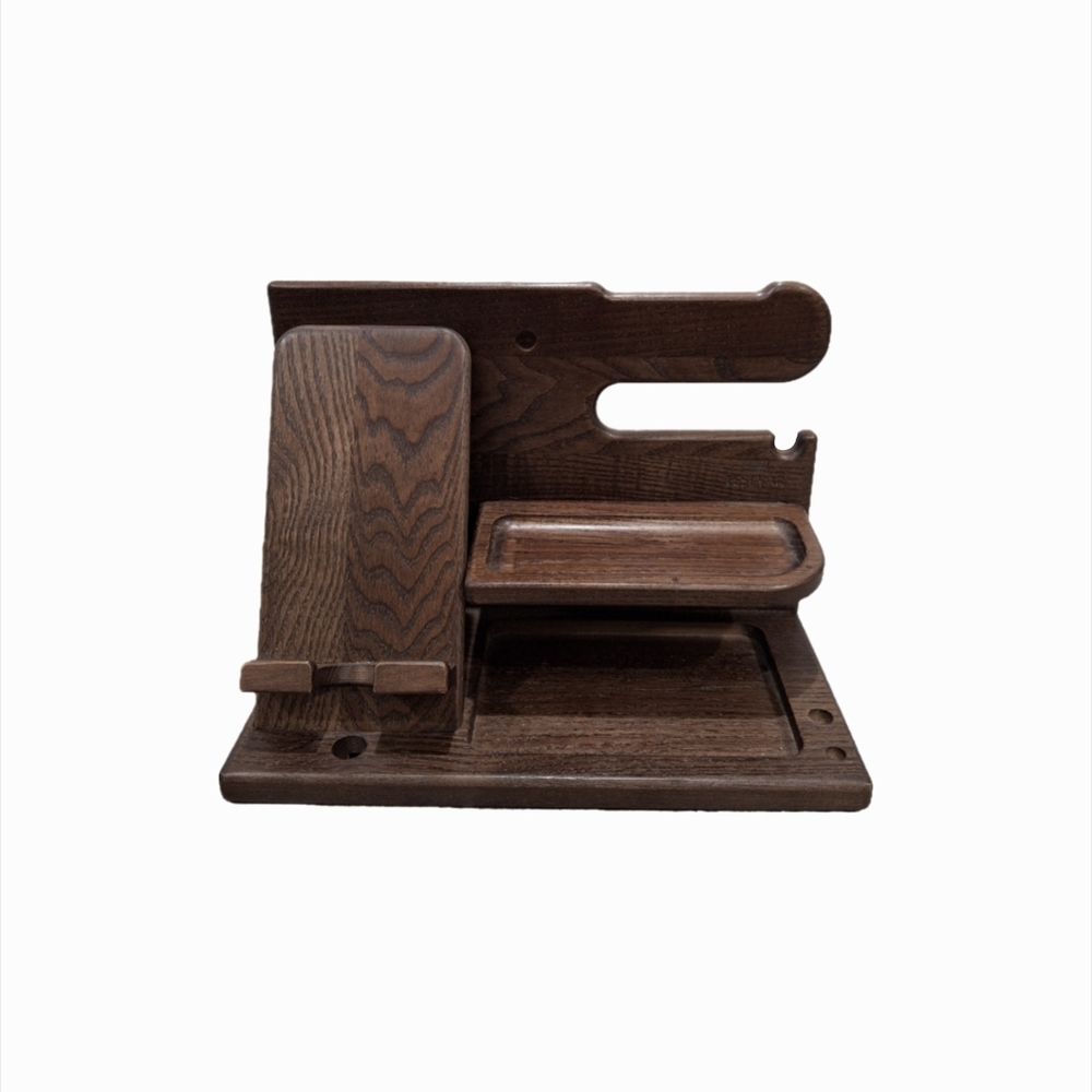 Wooden Charging Station Dock